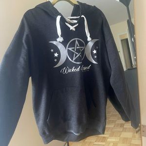 Dark Grey Salem Hoodie